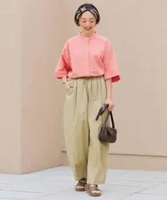 最終値下げ　新品未使用 studio CLIP 軽らくバルーンパンツ M
