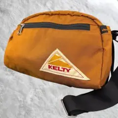 美品✨ケルティ ショルダーバッグ ナイロンキャンバス キャメル コーデュラ