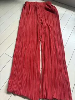 レディース プリーツパンツ