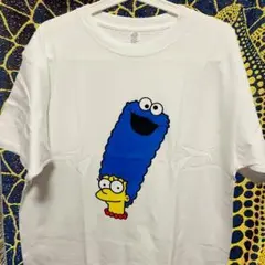 シンプソンズ 半袖 Tシャツ 夏 新品 お洒落 XL 2XL ホワイト