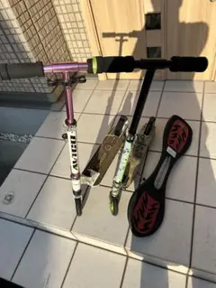 RANGS JBOARD EX AVIGO キックボード2台　スケボー　1台