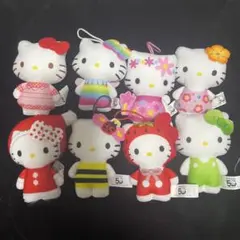 マクドナルド キティ マスコット 8点セット