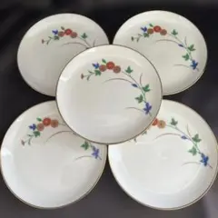 香蘭社　可愛いお皿♡ 五枚セット 箱付き　新品未使用