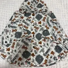 新品 トムとジェリー レインポンチョ 雨具 ベビー 80~95cm