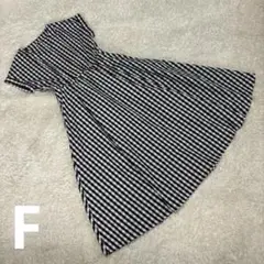 【美品】SIMPLICITE ギンガムチェックワンピース　シンプリシテェ