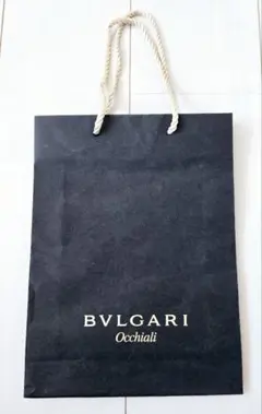 【BVLGARI】 ショップ袋 黒 ショッパー