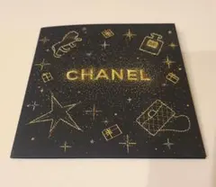 CHANEL クリスマスカード グリーティングカード