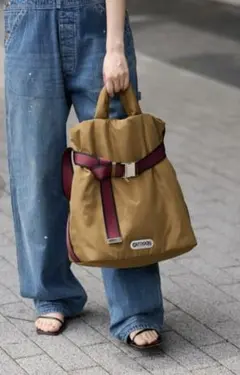 美品　SPICK&SPAN アウトドアプロダクツ トートバッグ　キャメル