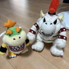 任天堂 クッパjr ほねクッパ　 ぬいぐるみセット