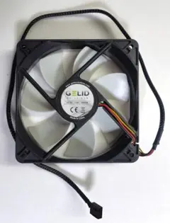 GELID Silent12 PWM ホワイトブレード 中古 動作品
