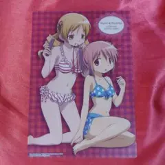 まどか マミ クリアプレート まどかマギカ