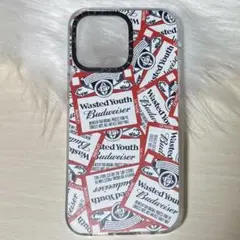 iPhoneアクセサリー Wasted Youth x Budweiser iPhone14 pro Wasted Youth × Budweiser × CASETiFY iPhoneケースが国内8月30