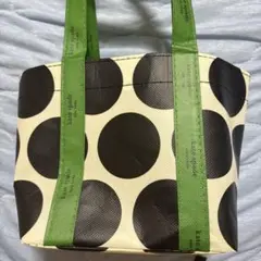 kate spade ドット柄 トートバッグ