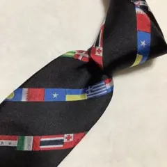 【美品】ジラフgiraffe レジメンタルネクタイ