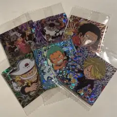 ワンピース　大海賊ウエハース12 SGR 6枚セット