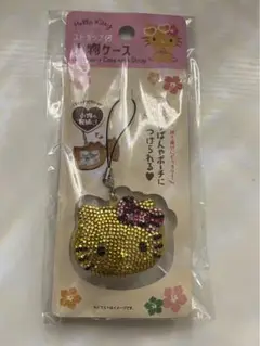日焼けキティ小物入れストラップ ❣️ デコ