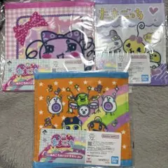 たまごっち タオル 3枚セット バンダイ 一番くじ