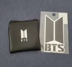 BTS 黒ポーチとステッカーセット