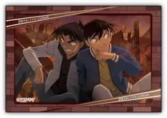 名探偵コナン　工藤新一　服部平次　スクエア型　缶バッジ　Vol.2　デザインC