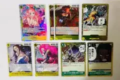 ワンピースカード しらほしsr 他8枚セット