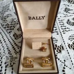 BALLY ゴールドカフリンクス 2個セット