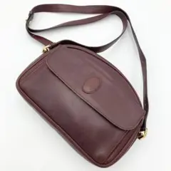 【美品】Cartier マストライン ショルダーバッグ ポシェット レザー