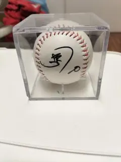 森友哉プロ初本塁打記念サイン入りボール49セット限定シリアルナンバー付