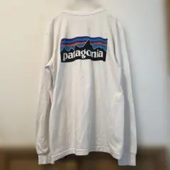 patagonia ロングスリーブ Tシャツ ホワイト