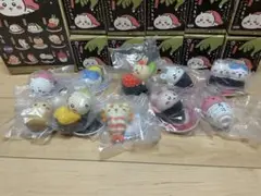 ちいかわ寿司 フィギュアコレクション コンプリートセット　ダイソーケース付き