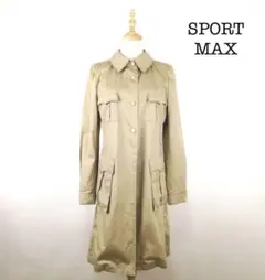 SPORT MAX スポーツマックス ベージュ トレンチコートMax Mara