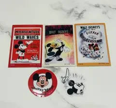 ディズニー　ミッキーマウス　シール　一番くじ