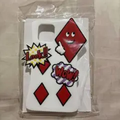 ツイステ　トランプのダイヤ柄スマホカバー(iPhone12/12pro対応) ディズニー ツイステッドワンダーランド』トランプのダイヤ柄