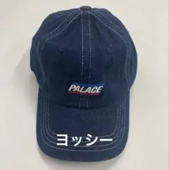 PALACE デニムキャップ ダークブルー