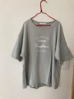 エヘカソポ　ロゴプリントTシャツ