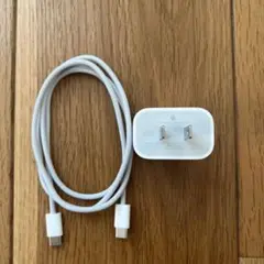 Apple純正 20W 急速充電器　タイプCケーブル