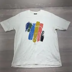 $ Paul Smith 馬グラフィッククルーネックTシャツ ホワイト