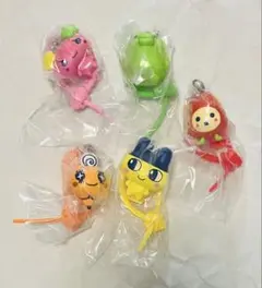 たまごっち　カラフルマルチチャーム　ガチャ　5種類セット