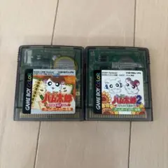 ゲームボーイカラー　ハム太郎2点セット