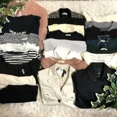 レディース23点まとめ売り 秋物 冬物 ブランド服 きれいめ系 Mサイズ