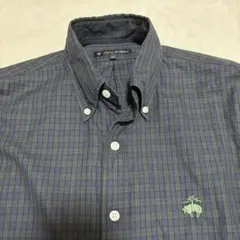 【used】Brooks Brothers 長袖ブラックウォッチ BDシャツ