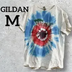 GILDAN 【M】タイダイ Tシャツ NATURE CAMP