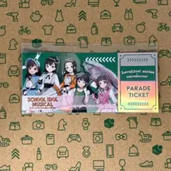 椿咲花女子 特典ホログラムチケット 東京駅一番街20周年