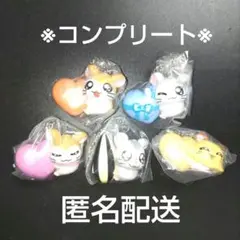 とっとこハム太郎　スイングマスコット　全5種　コンプリート　キーホルダー