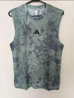 adidas メンズ ノースリーブ ドライシャツ