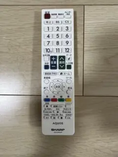 SHARP AQUOSテレビリモコン