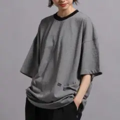 ジョージズ　ボーダーTシャツ　Mサイズ　ブラック