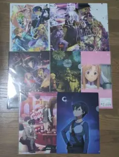 ソードアート・オンライン　クリアファイル8点セット