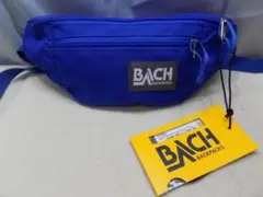未使用タグ付　BACH BACKPACKS　バッハ　ウエストポーチ　青