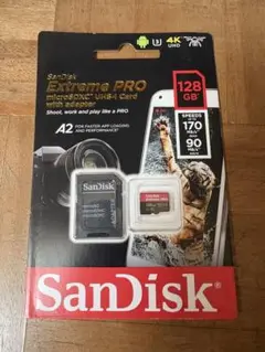 SanDisk Extreme PRO 128GB microSDカード