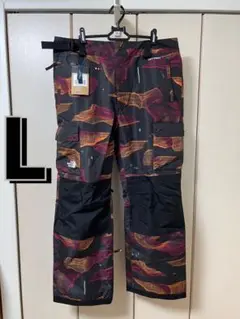 期間限定特価 ノースフェイス メンズスノーボードパンツ L 黒 スノーパンツ